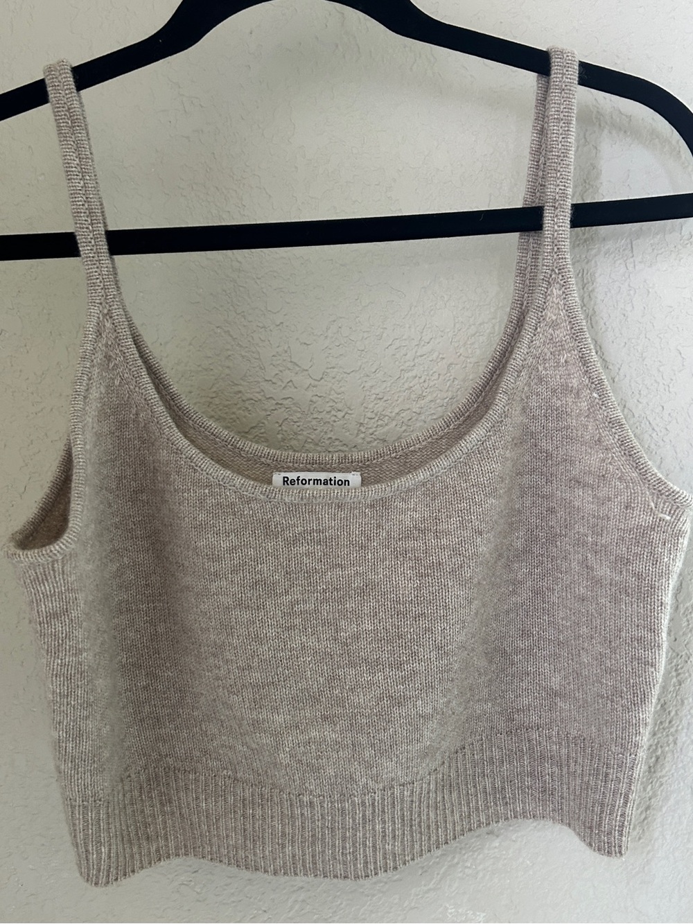 Reformation Cashmere Crop Tank
